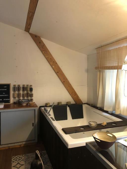 Cosy Cabane Boise Solaire, Balneo Bath Et Toilette Seche A La Ferme Мимизан-Плаж Экстерьер фото